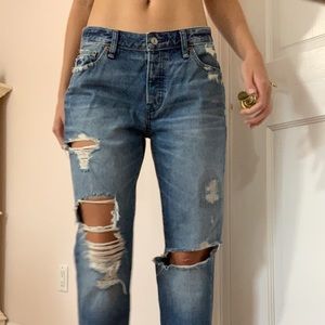 Slim fit boyfriend jeans
